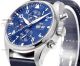 Perfect replica TW factory IWC pilot IW378003 blue dial Swiss 7750 mechanical watch (2)_th.jpg